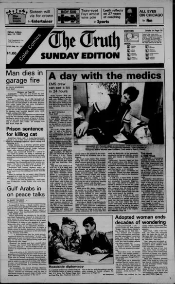 The Elkhart Truth, May 12, 1991, page 1