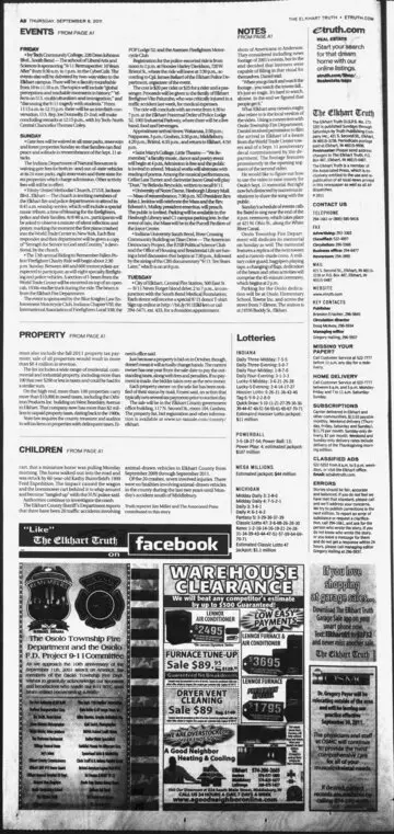 The Elkhart Truth, September 8, 2011, page 2